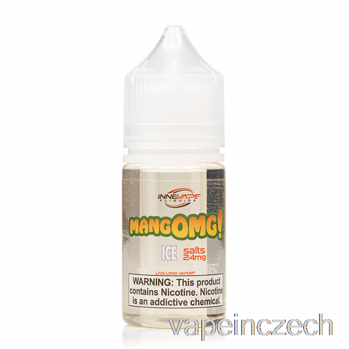 Mangomg! Ledové Soli - Innevape E-liquid - 30ml 24mg Vape Bez Nikotinu